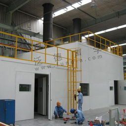 圣戈班大型钢化生产线噪音综合治理工程 隔声房与专业降噪解决方案